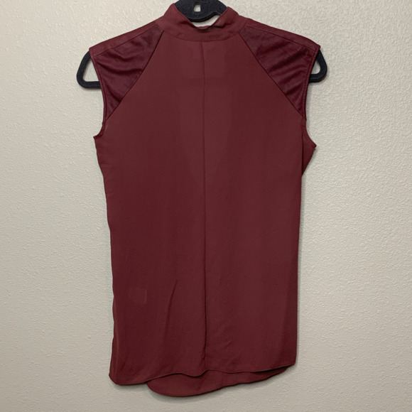 Helmut Lang Surplice Wrap Front Blouse Size P - Picture 7 of 12